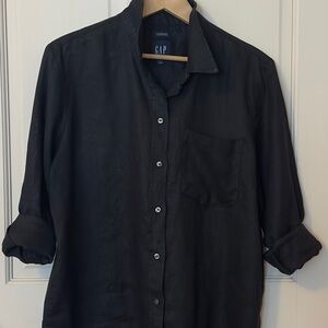 GAP Linen Boyfriend Shirt
